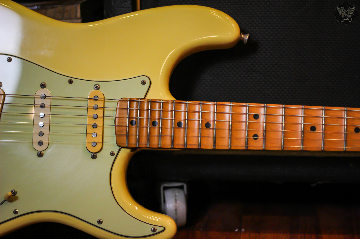 **RARE** 1989 FENDER USA YNGWIE MALMSTEEN STRATOCASTER-1ST SERIES YJM SIGNATURE GUITAR MADE IN USA (USED)