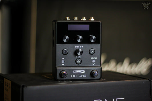 LINE 6 HX ONE STEREO GUITAR MULTIEFFECT FLOOR PROCESSOR (MINT)