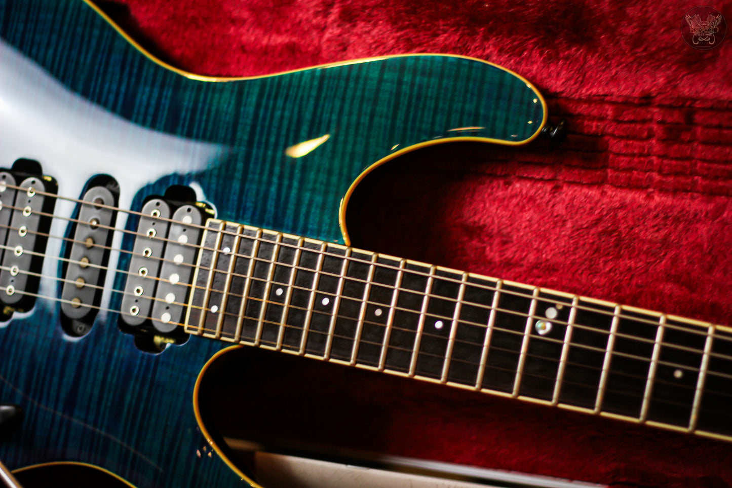 2009 IBANEZ PRESTIGE SV5470F w IBANEZ PRESTIGE OHSC MADE IN JAPAN (MINT)