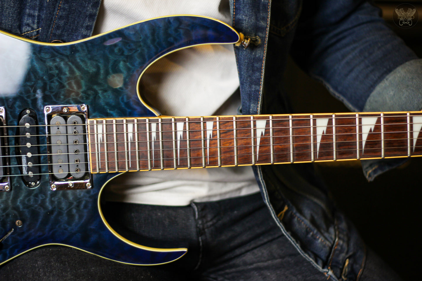 *RARE* 2006 IBANEZ RG 4EX 1 BRIGHT BLUE MADE IN INDONESIA (USED)