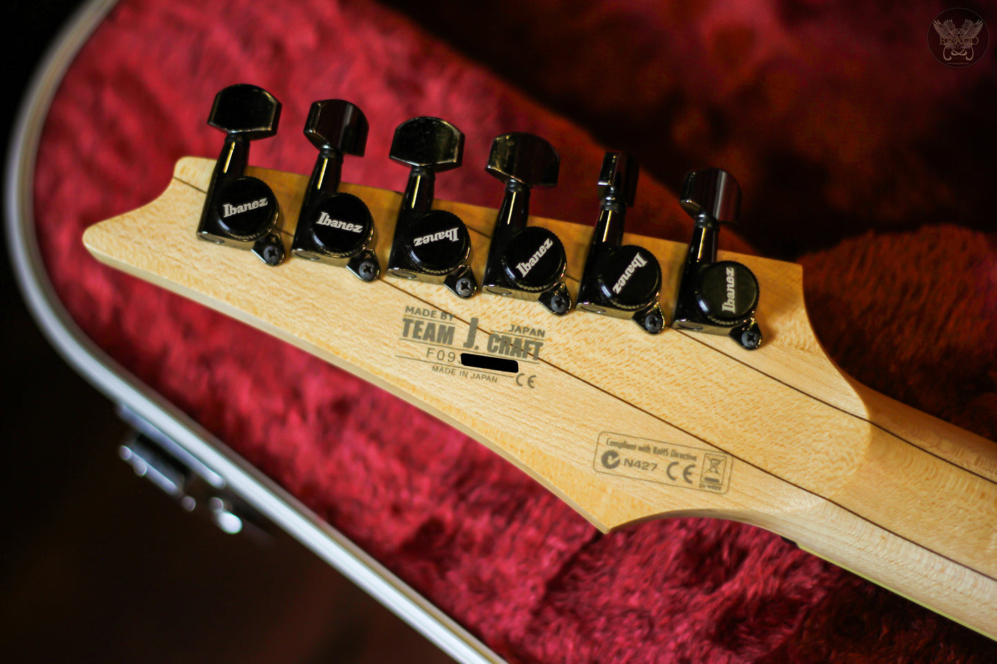 2009 IBANEZ PRESTIGE SV5470F w IBANEZ PRESTIGE OHSC MADE IN JAPAN (MINT)