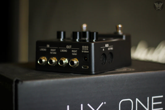 LINE 6 HX ONE STEREO GUITAR MULTIEFFECT FLOOR PROCESSOR (MINT)