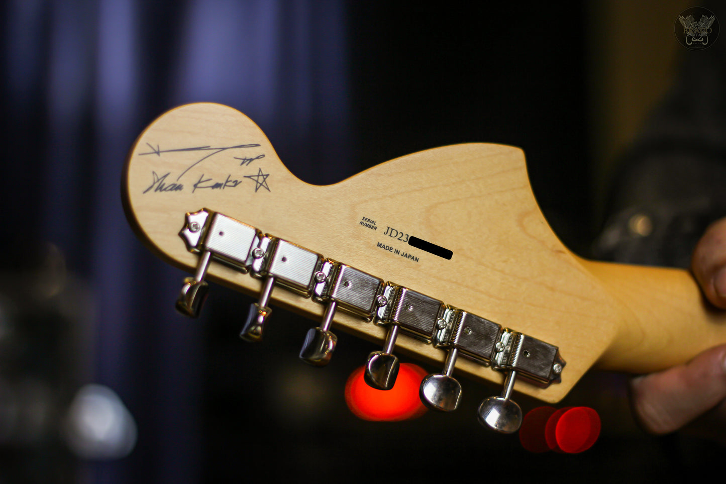 FENDER JAPAN SHAM KAMIKAZE SIGNATURE REVERSE HEADSTOCK STRATOCASTER MADE IN JAPAN (MINT)