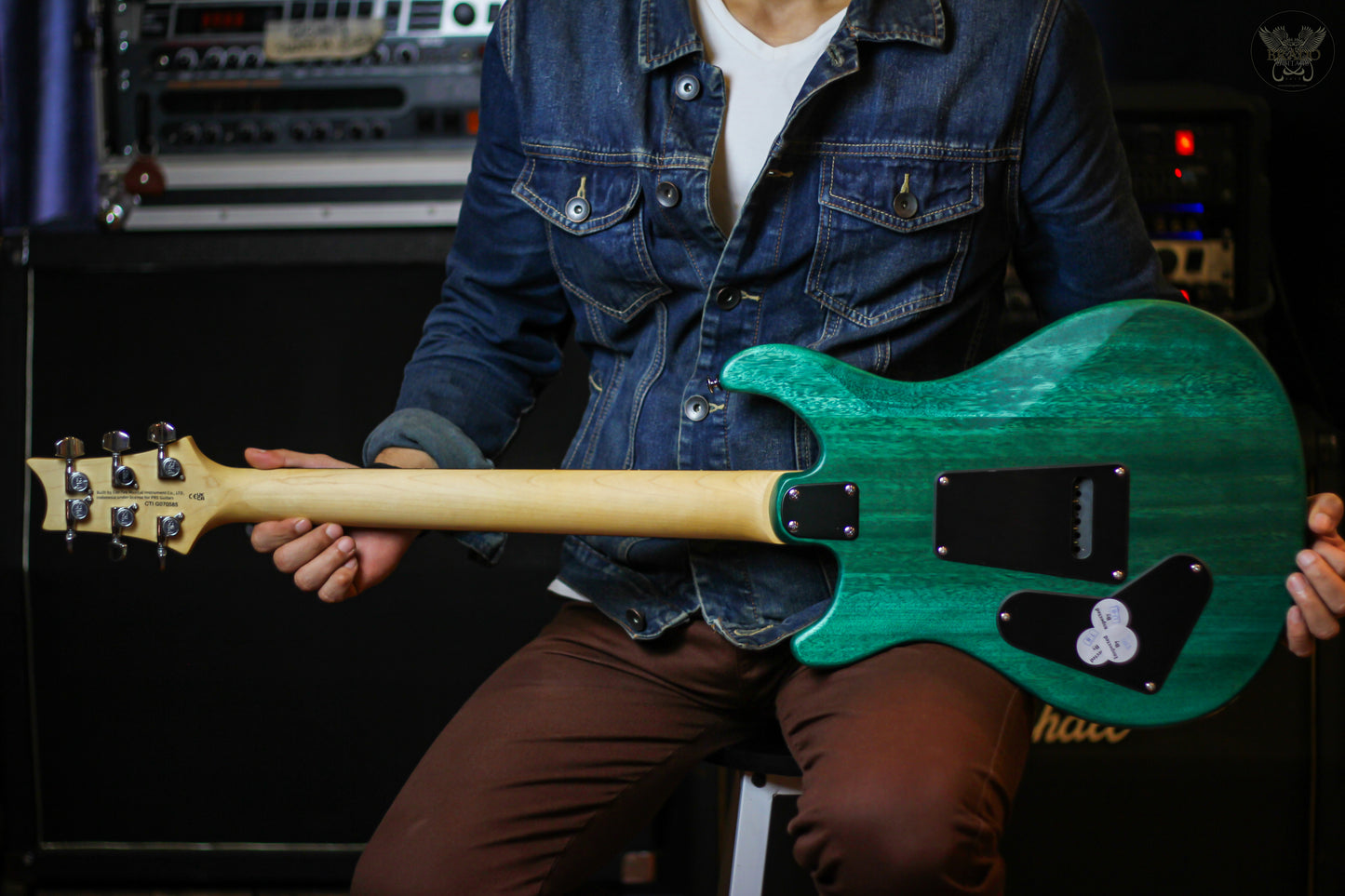 PRS SE CE 24 STANDARD SATIN TURQUOISE w PRS SE PREMIUM PADDED BAG (NEW)