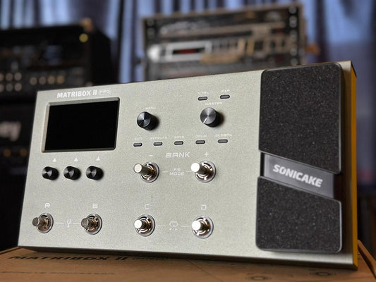 Sonicake QME-200 Matribox II Pro Multi Effects Processor Pedal (BRAND NEW)