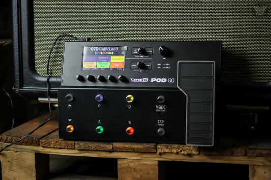 LINE 6 POD GO GUITAR MULTI EFFECTS PROCESSOR (MINT)