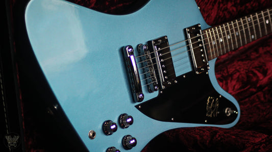 GIBSON FIREBIRD STUDIO HP HIGH PERFORMANCE PELHAM BLUE (NOS)