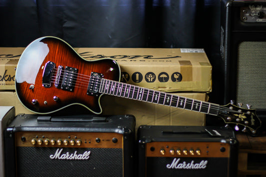 HAGSTROM ULTRA SWEDE GOLDEN EAGLE BURST