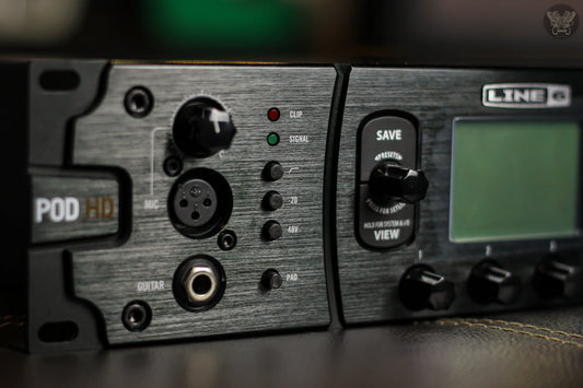 **[[CLEARANCE!]]** LINE 6 POD HD PRO X RACKMOUNT GUITAR MUTIEFFECT PROCESSOR & MODELLER (NEW-OPEN BOX)