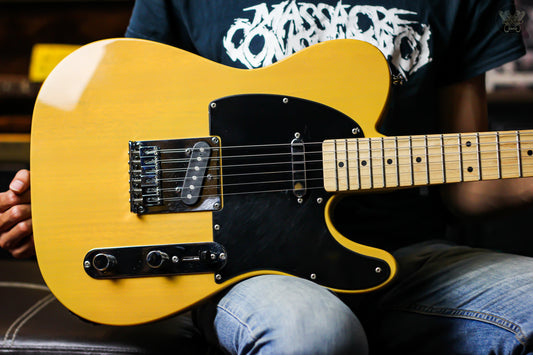 2021 SQUIER AFFINITY TELECASTER BUTTERSCOTCH BLONDE (USED)