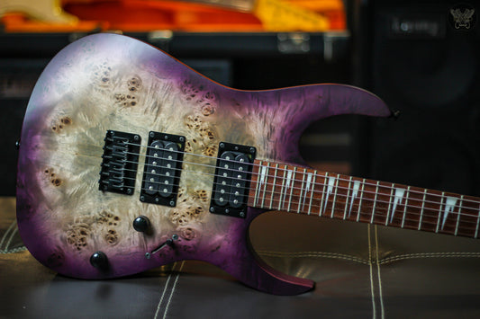 IBANEZ RGRT621DPB TRANSPARENT PURPLE BURST FLAT