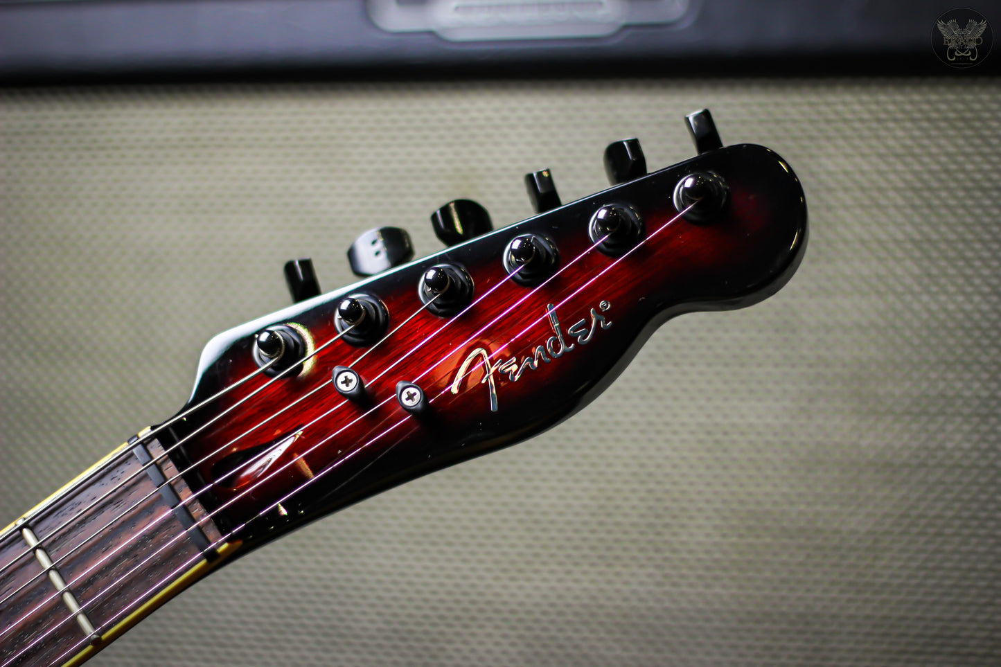 FENDER SPECIAL EDITION CUSTOM TELECASTER FMT HH BLACK CHERRY BURST MADE IN KOREA (USED)- HEAVY MODDED