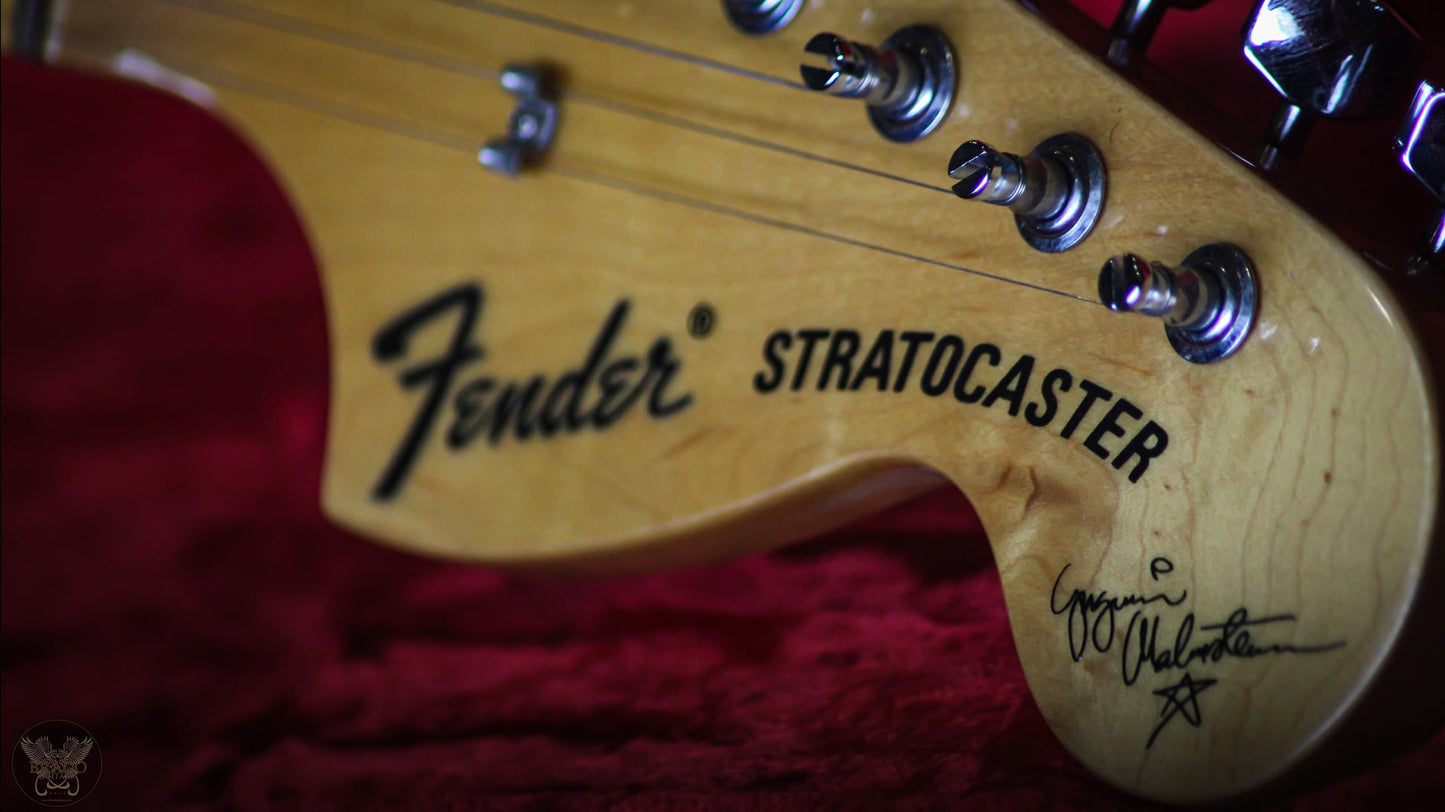 **RARE**2002 FENDER YNGWIE MALMSTEEN SIGNATURE ST71-140YM YWH CRAFTED IN JAPAN w FENDER TWEED CASE (USED)
