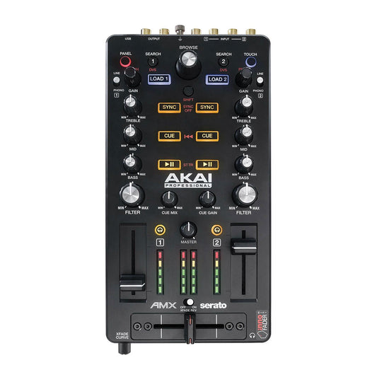 Akai AMX Mixing Surface With Audio Interface For Serato DJ