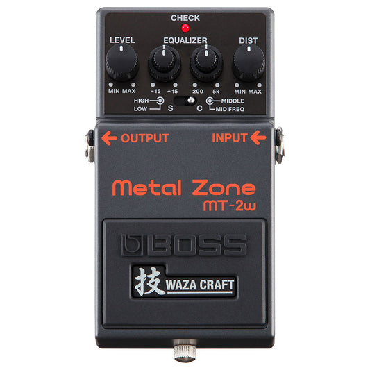 Boss MT-2W Waza Craft Metal Zone Distortion Pedal