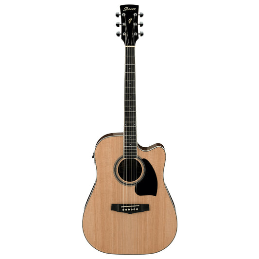 Ibanez PF15ECE Acoustic Guitar, Natural High Gloss