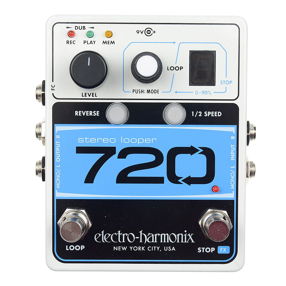 Electro-Harmonix 720 Stereo Looper Guitar Effects Pedal