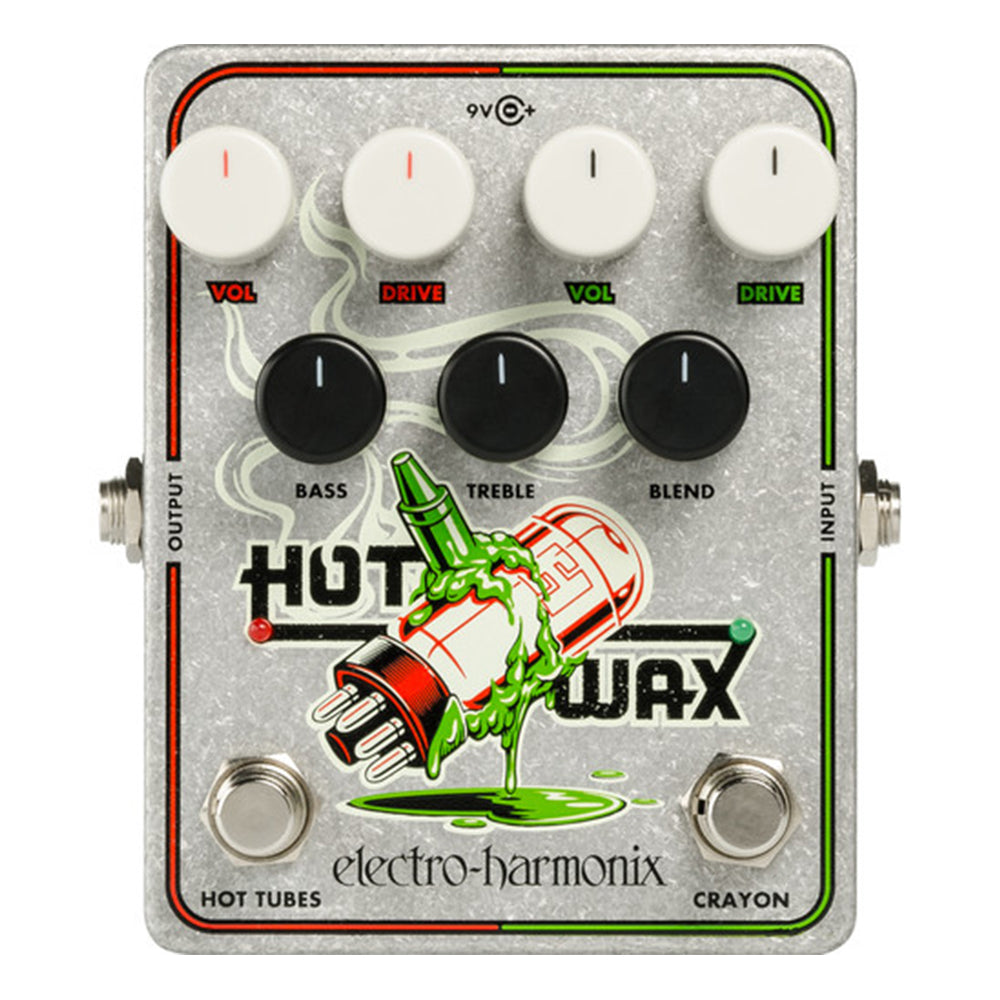 Electro-Harmonix Hot Wax Multi-Overdrive Guitar Effects Pedal