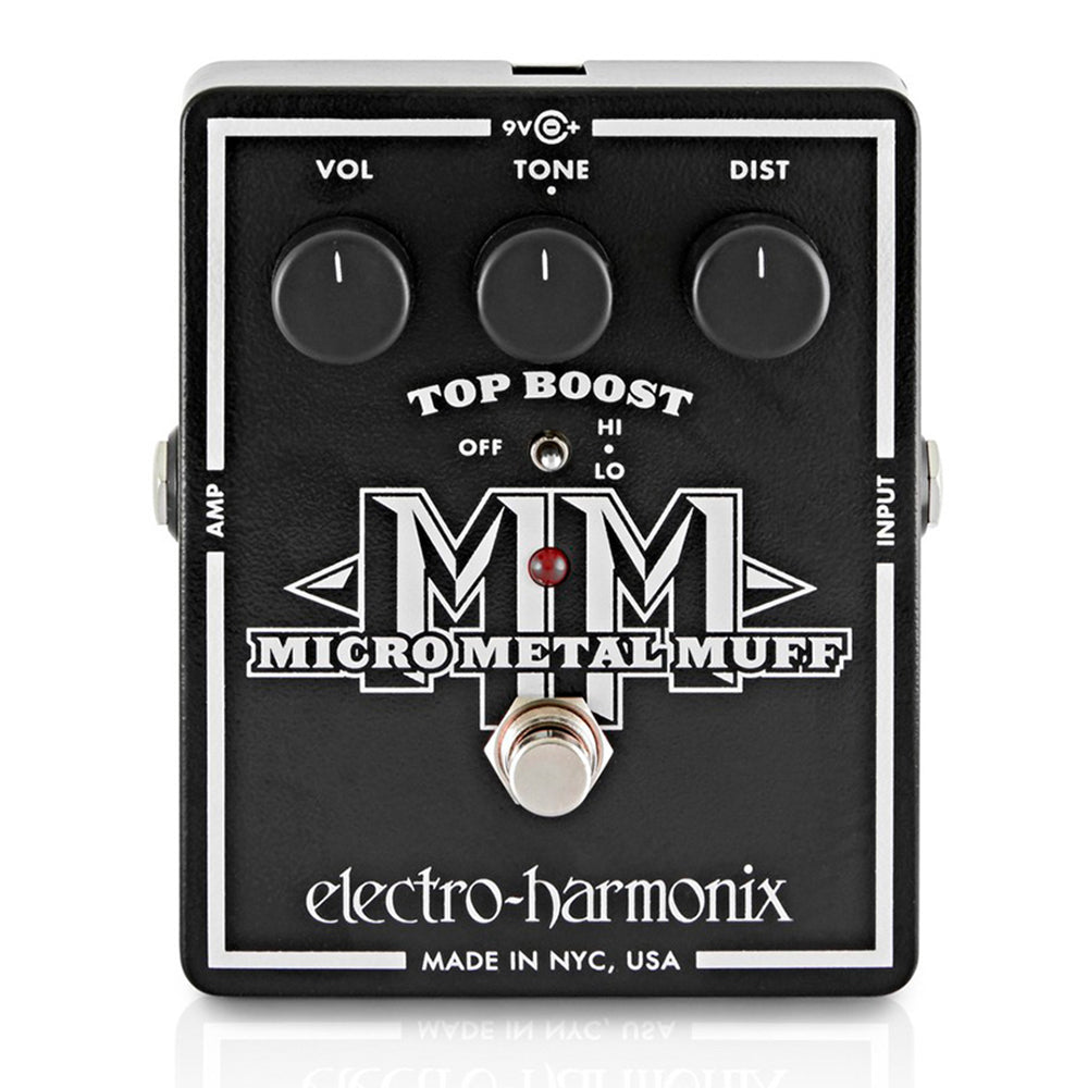 Electro-Harmonix Micro Metal Muff Guitar Effects Pedal