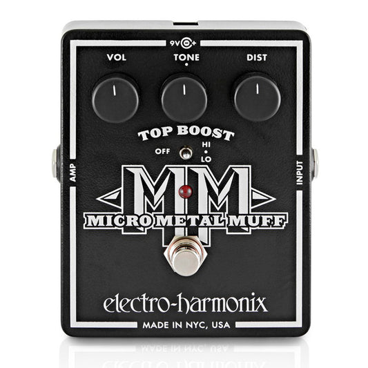 Electro-Harmonix Micro Metal Muff Guitar Effects Pedal