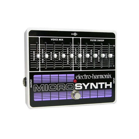 Electro-Harmonix Micro Synthesizer Guitar Effects Pedal
