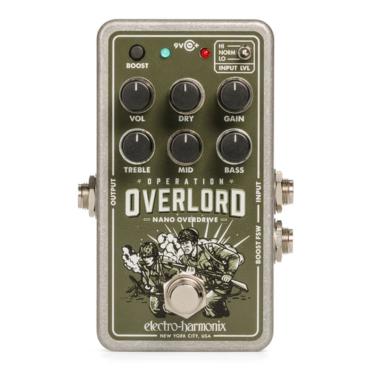 Electro-Harmonix Nano Overlord Overdrive Guitar Effects Pedal