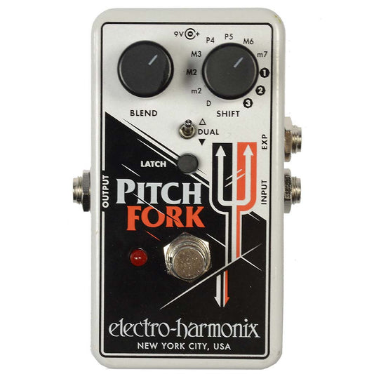 Electro-Harmonix Pitch Fork Polyphonic Pitch Shifter/Harmony Guitar Effects Pedal