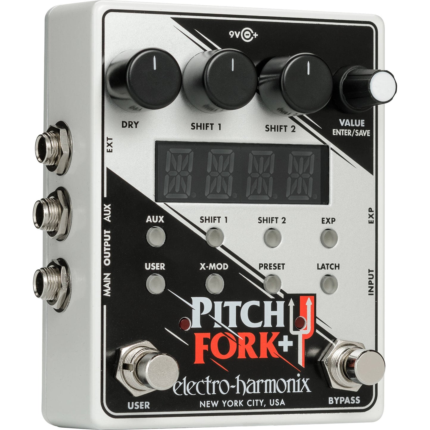 Electro-Harmonix Pitch Fork+ Polyphonic Pitch Shifter/Harmony Guitar Effects Pedal
