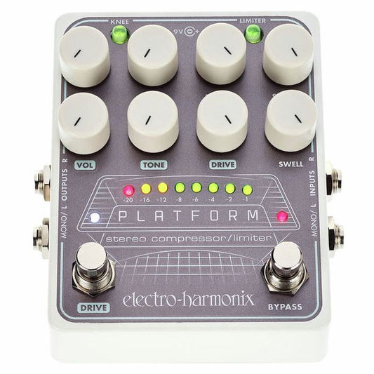 Electro-Harmonix Stereo Compressor Guitar Effects Pedal