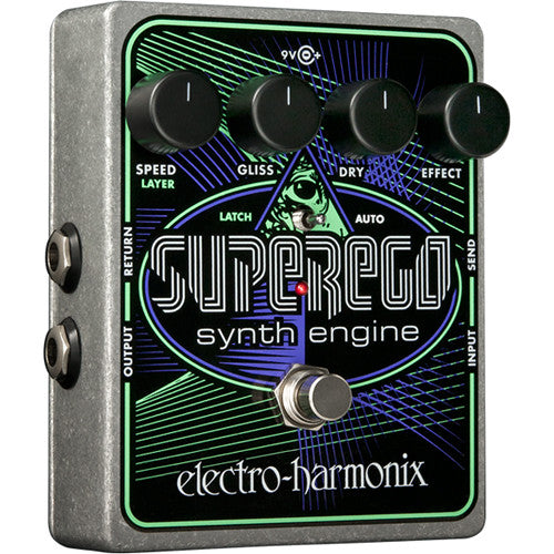 Electro-Harmonix Superego Synth Engine Guitar Effects Pedal