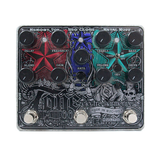 Electro-Harmonix Tone Tattoo Multi-Effect Guitar Pedal