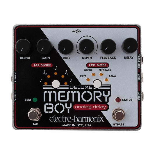 Electro-Harmonix Deluxe Memory Boy Analog Delay Guitar Effects Pedal