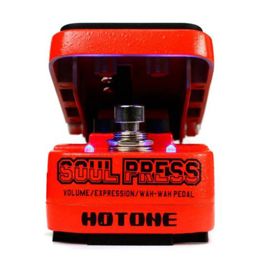 Hotone Soul Press Mini Volume / Expression / Wah Guitar Effects Pedal