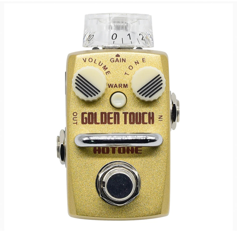 Hotone Skyline Series Golden Touch Analog Overdrive Guitar Effects Pedal