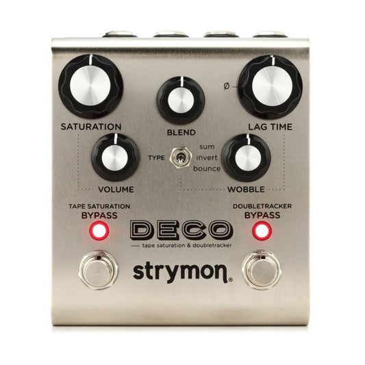 Strymon Deco Tape Saturation & Doubletracker Guitar Effects Pedal