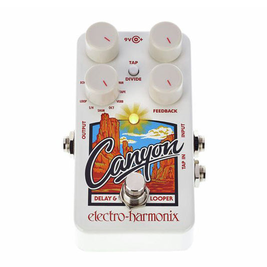 Electro-Harmonix Canyon Delay And Looper Guitar Effects Pedal