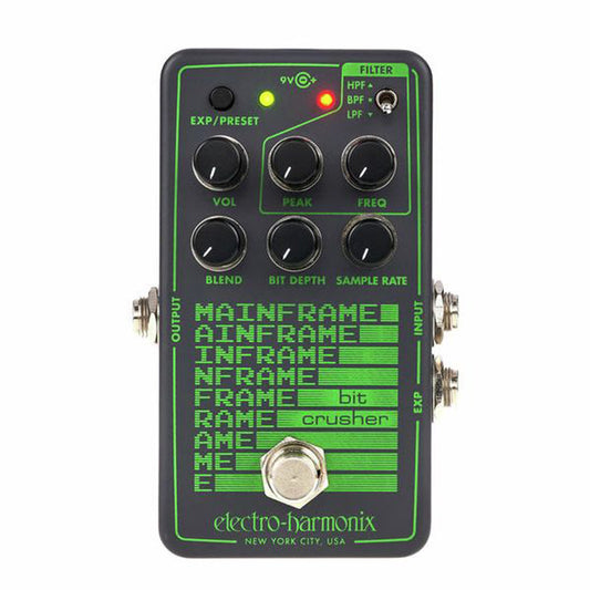 Electro-Harmonix Bit Crusher Guitar Effects Pedal