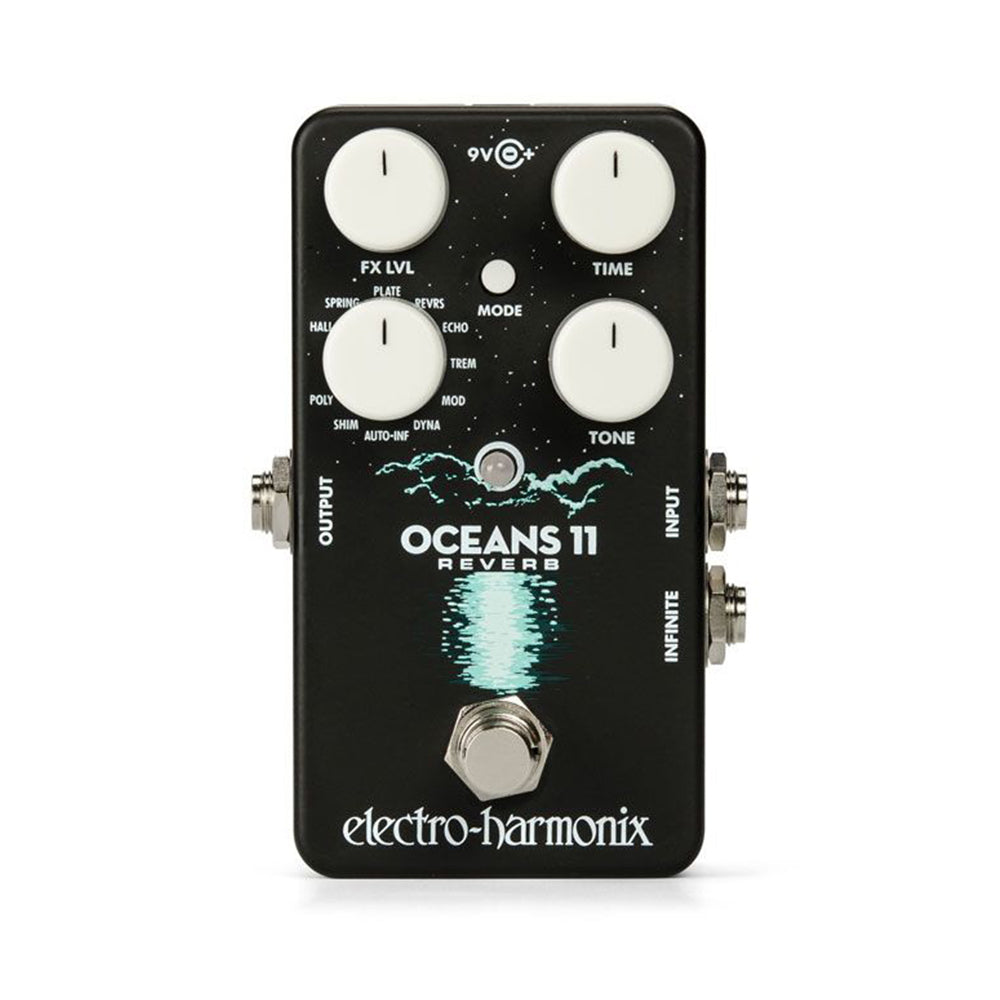 Electro-Harmonix Oceans11 Reverb Guitar Effects Pedal