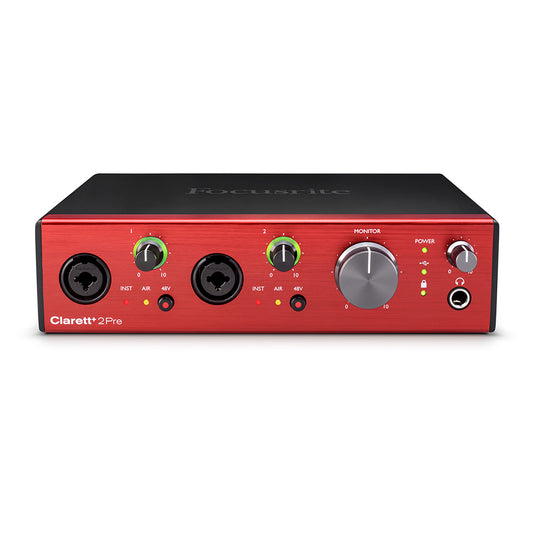 Focusrite Clarett 2Pre 10X4 Thunderbolt Interface