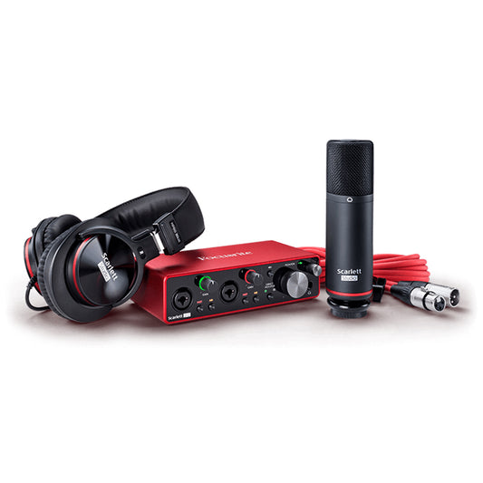 Focusrite Scarlett 2i2 Studio Pack (3rd Generation) USB Audio Interface