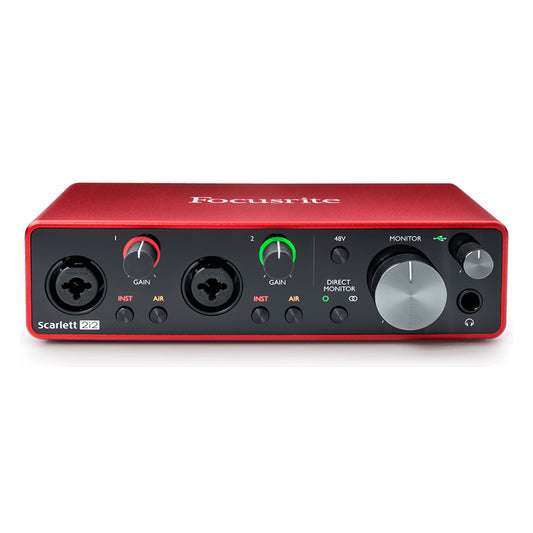 Focusrite Scarlett 2i2 (3rd Generation) USB Audio Interface