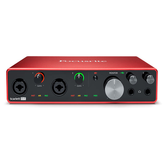 Focusrite Scarlett 8i6 (3rd Generation) USB Audio Interface