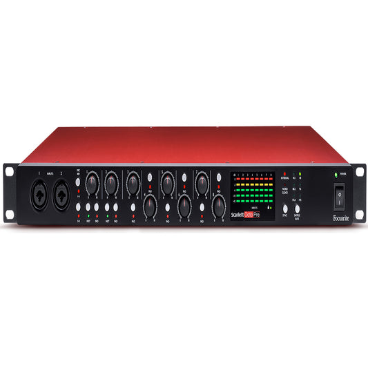 Focusrite Scarlett Octopre 8 Mic Pre with ADAT Connectivity USB Audio Interface