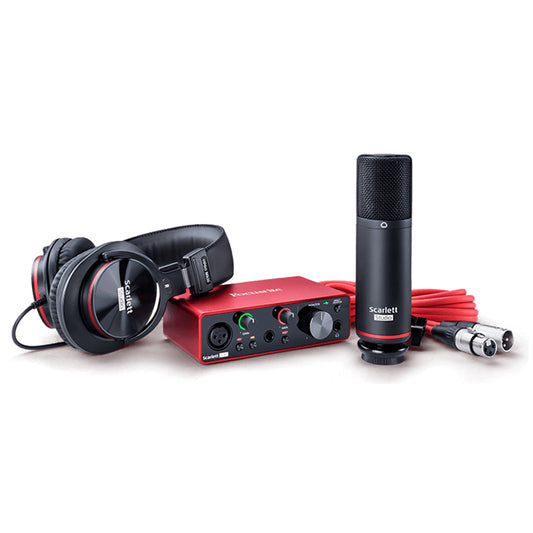 Focusrite Scarlett Solo Studio Pack (3rd Generation) USB Audio Interface