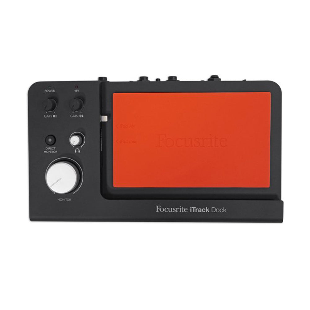 Focusrite iTrack Dock 2-channel iPad Recording Interface with Lightning Connector