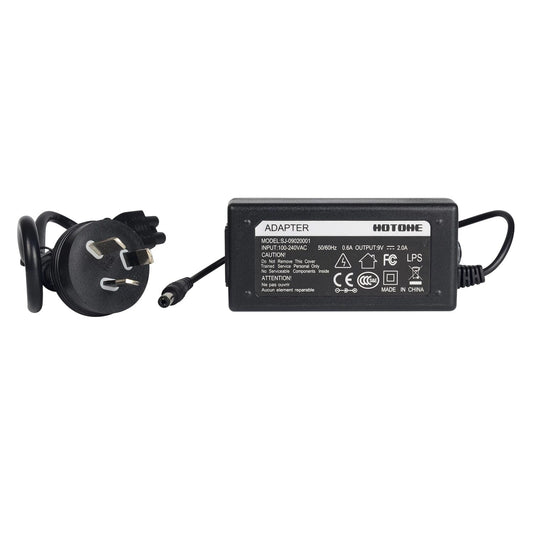 Hotone 9V2A switching power, Desktop type, center negative, UK Plug