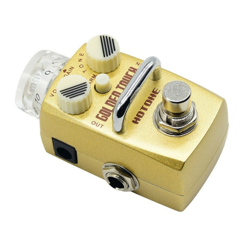 Hotone Skyline Series Golden Touch Analog Overdrive Guitar Effects Pedal