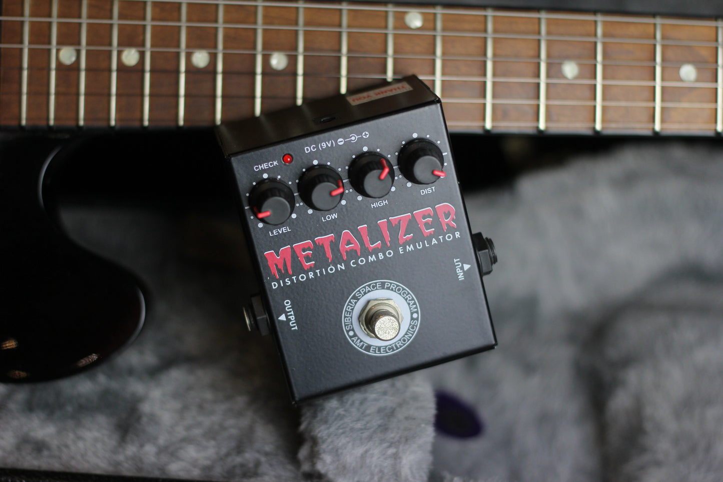AMT Electronics Metalizer Distortion Guitar Effect Pedal