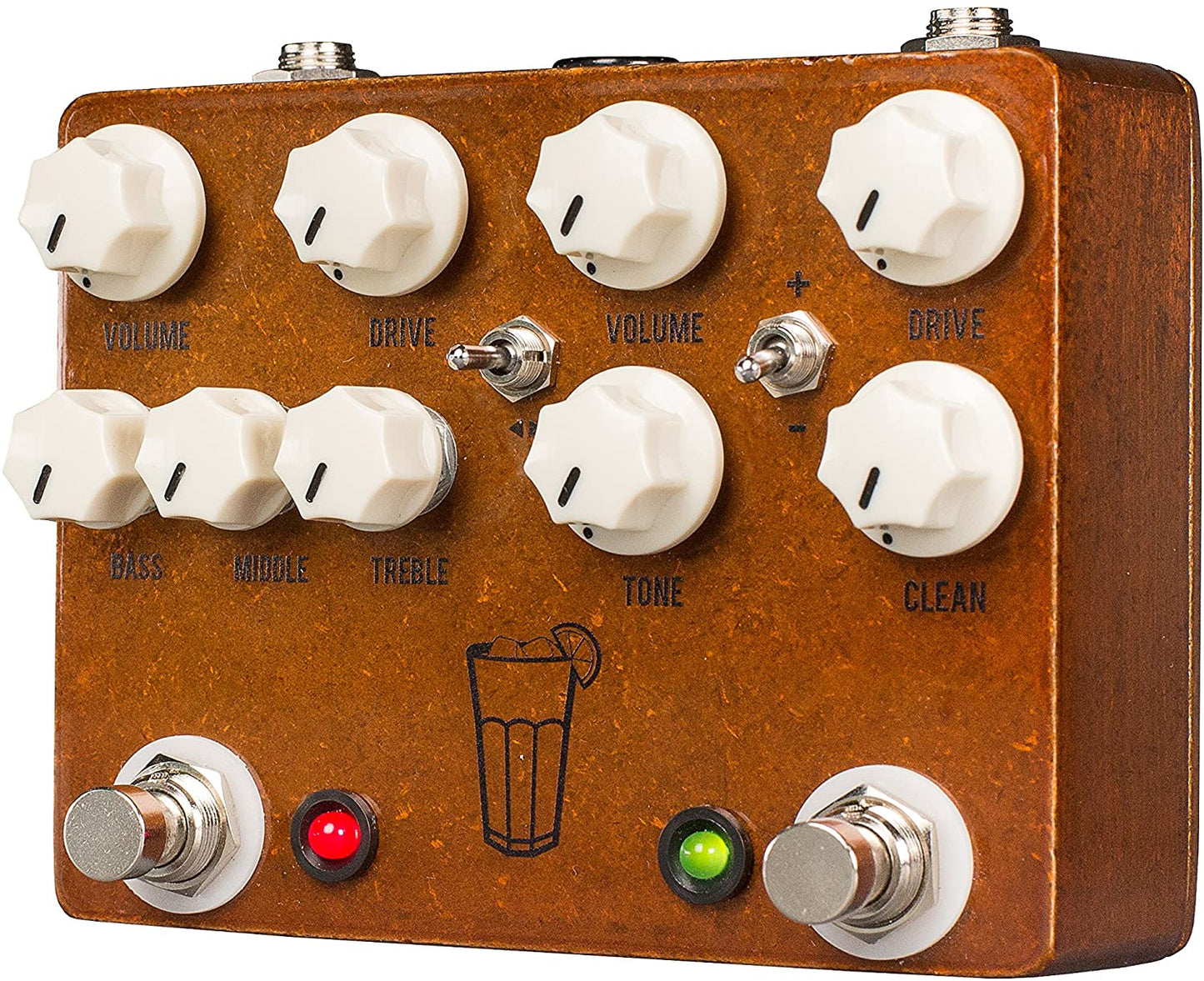JHS Sweet Tea V3 2-in-1 Overdrive Guitar Effects Pedal