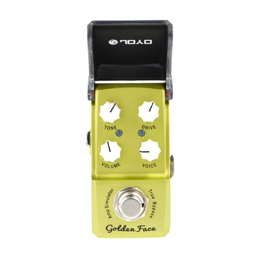 Joyo Ironman JF-308 Golden Face Amp Simulator Mini Pedal Effect